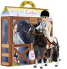 Nukk Lottie koos poniga, 18 cm
