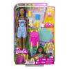 Nukk Barbie Brooklyn Stovyklamise komplekt HDF74, 30 cm