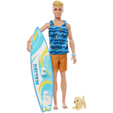 Nukk Ken Barbie Surf Malibu, HPT50