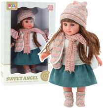 Nukk Lean Toys Sweet Angel, 36 cm, talveriietes