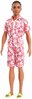 Nukk Ken Mattel Barbie Fashionistas, HYT99, 30 cm, oranži kombinesooniga