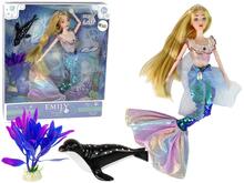 Nukumänguasi merineitsi Lean Toys Emily, aksessuaaridega