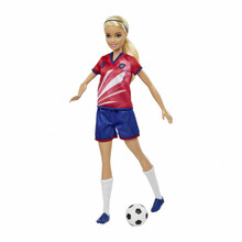 Nukk jalgpallur Barbie HCN17, Mattel