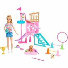 Nukk Mattel Barbie Rescue Puppy Playground, HRM10, 25 cm