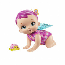 Roomav ja kikerdav beebinukk My Garden Baby, GYP31, roosa