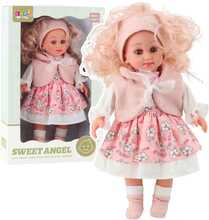 Nukk Lean Toys Sweet Angel, 36 cm, roosa kleit