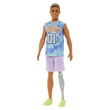 Nukk Ken Barbie Fashionistas proteesiga jalg, HJT11
