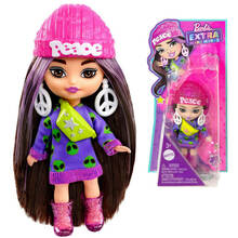 Moe nukk Barbie Extra, lilla kleit