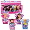 Mini nukk haldjas Betsy, 11,5 cm, sinine-lilla-roosa