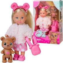 Nukk Simba Evi Love Teddy, 573-3966, 12 cm, roosa