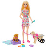 Mängukomplekt Barbie Walk and Wheel Pet Playset, HTK37