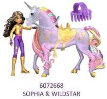 Unicorn Academy komplekt, nukk Sophia ja ükssarviku figuur Wildstar