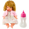 Beebinukk Lean Toys, 30 cm, heliefektide ja pudeliga