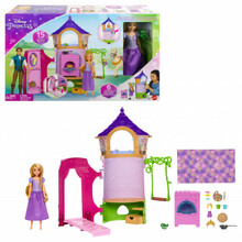 Nukk Disney Princess Rapuntsel ja tornikomplekt, HLW30