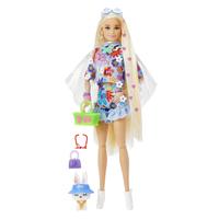 Nukk Barbie Extra, HDJ45, heledate juustega