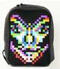 Koolikott Upixel Pixel, 13 x 31 x 41 cm, must/hall