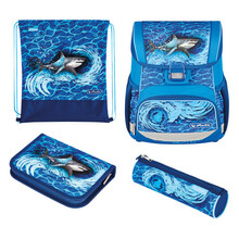 Koolikott Herlitz Loop Plus Blue Shark 50043095, sinine