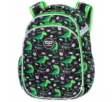 Koolikott CoolPack Turtle Dinosaurs D015330, 16 x 29 x 44 cm, must/roheline