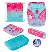 Koolikott Herlitz Softlight Plus Greenline Pink Bubbles, 16 l