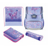 Koolikott Herlitz Loop Plus Butterfly Paradise 50046195, 31 x 37 x 22 cm, lilla