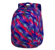 Koolikott Cool Pack Combo Vibrant Lines, 30 x 20 x 46 cm, sinine/roosa/lilla