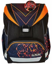 Koolikott Herlitz UltraLight Mechanic 50037780, 21 x 28 x 36 cm, sinine/must/oranž