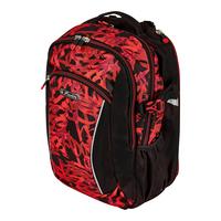 Koolikott Herlitz Ultimate, 31 x 41 x 22 cm, must/punane