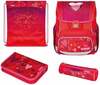 Koolikott Herlitz Loop Plus Sweet Hearts 50037353, 31 x 22 x 37 cm, punane