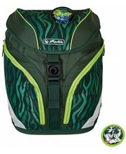 Koolikott Herlitz Plus Jungle, 23 x 28 x 38 cm, roheline