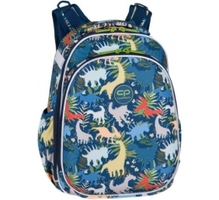 Koolikott CoolPack Turtle Dino Park, 25 L, sinine/mitmevärviline