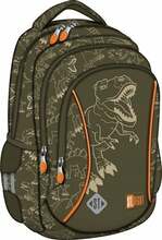 Koolikott St. Right Dino T-Rex, 27 x 17 x 39 cm, tumeroheline