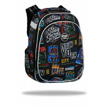 Koolikott Coolpack Turtle Big City, 38 cm, must/erinevad värvid