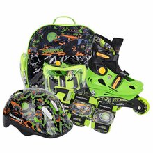 Rulluisud Tempish Racer Baby, 30-33, must/roheline
