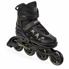 Rulluisud Croxer Glider, 39-42, must/kuldne