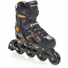Rulluisud Raven Pulse, 40-43, must/oranž