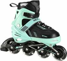 Rulluisud Nils Extreme NA11230A, 39-42, must/roheline