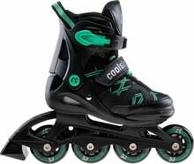 Laste rulluisud CoolSlide Nachos YB, 28-31, must/roheline