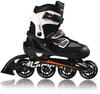 Rulluisud Blackwheels Sonic, 33-36, must/oranž
