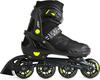 Rulluisud Blackwheels Sonic, 37-40, must/roheline