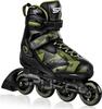 Rulluisud Spokey Makan, 33-36, must/roheline