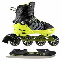 Rulluisud Nils Extreme NH18192, 29-33, must/roheline