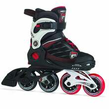 Rulluisud Fila Wizy 010622180, 32-35, valge/must/punane
