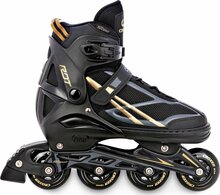 Rulluisud Croxer Radiant, 39-42, kuld/must