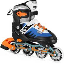 Rulluisud Spokey Tony, 39-43, must/punane