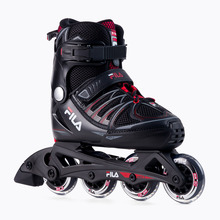 Rulluisud FILA X-One 010620140, 29-32, must/punane