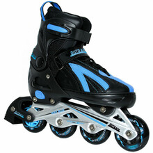 Rulluisud Outrace Volt PW-126B-9, 40-43, must/sinine