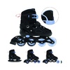Rulluisud Spokey Quattro 4in1, must/helesinine, 38-41