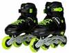 Rulluisud Stiga Tornado, 38-41, must/roheline