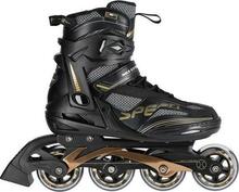 Rulluisud Nils Extreme NA2150, must/kuldne, 42