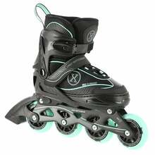 Rulluisud Nils Extreme NA11008, 39-42, must/roheline